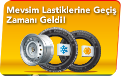 Mevsim Lastiklerine Geçiş Zamanı Geldi!