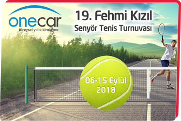 OneCar 19. Fehmi Kızıl Senyör Tenis Turnuvası Başlıyor